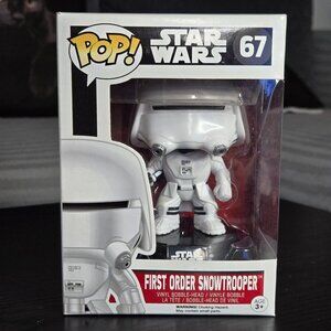 Funko Pop Star Wars First Order Snowtrooper 67